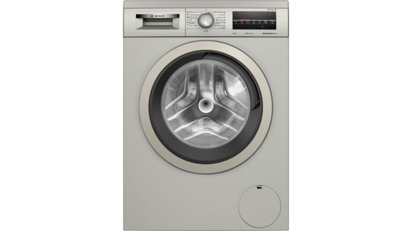 Bosch Serie 6 Lavadora de carga frontal 9 kg máx. 1400 rpm, Acero inoxidable WUU28T6KES