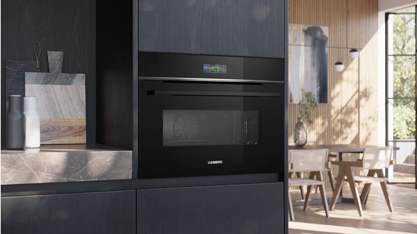 iQ700 built-in compact oven with microwave function 60 x 45 cm Black CM724G1B1B CM724G1B1B-5