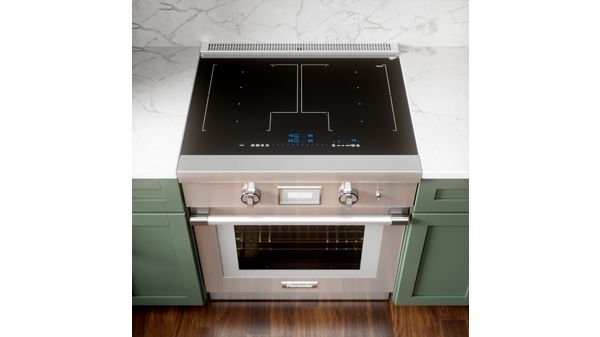 Liberty® Induction freestanding range cooker Stainless Steel PRI30LBHC PRI30LBHC-6