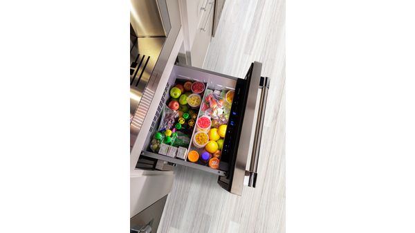 Freedom® 24 inch UC Refrigerator Freezer - Pro 24'' Professional Stainless Steel T24UC925DS T24UC925DS-8