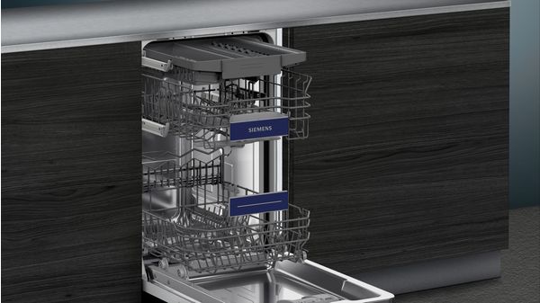 iQ300 Fully-integrated dishwasher 45 cm varioHinge SR93EX20MG SR93EX20MG-5