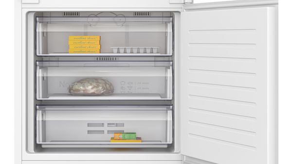 N 50 Built-in fridge-freezer with freezer at bottom 193.5 x 69.1 cm sliding hinge KB7962SE0 KB7962SE0-5
