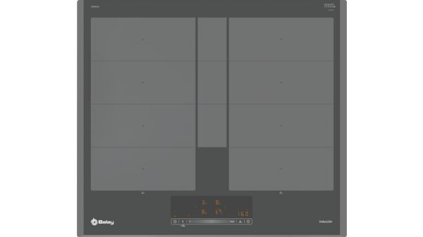 Placa de inducción 60 cm Gris antracita, sin marco inoxidable 3EB960AH 3EB960AH-1