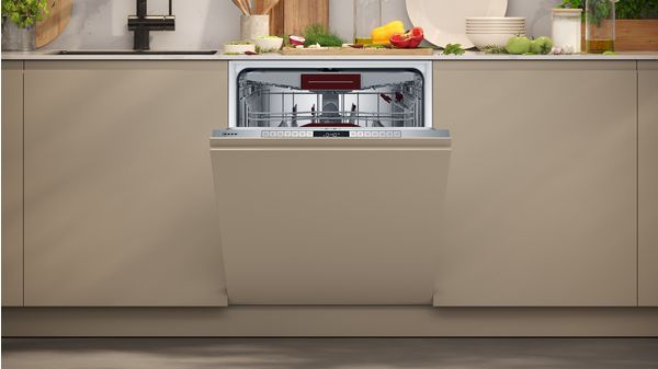 N 50 fully-integrated dishwasher 60 cm Variable hinge for special installation situations S195HCX02G S195HCX02G-2