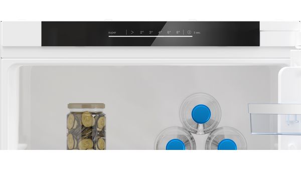 N 50 built-in fridge-freezer with freezer at bottom 177.2 x 54.1 cm sliding hinge KI7862SE0G KI7862SE0G-2