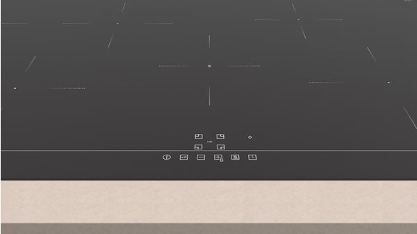 Induction hob 80 cm Black, flush mount JI48HT18 JI48HT18-3