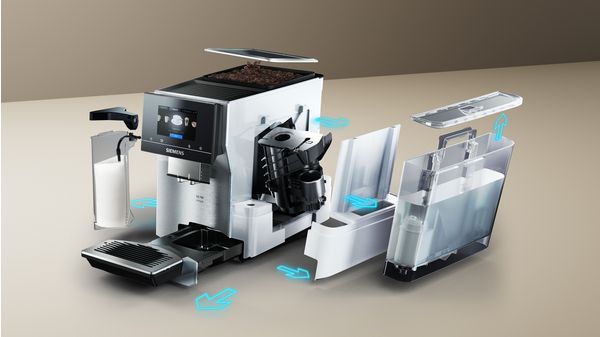 Espresso volautomaat EQ700 integral Roestvrij staal TQ705R03 TQ705R03-12