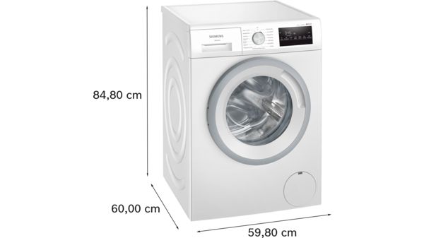 iQ300 Waschmaschine, Frontlader 7 kg 1400 U/min. WM14N2W3 WM14N2W3-5