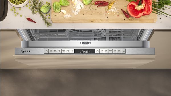 N 50 fully-integrated dishwasher 60 cm Variable hinge for special installation situations S175HTX06G S175HTX06G-3