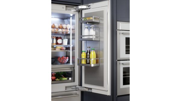 Freedom® Réfrigérateur combiné intégrable à portes françaises avec congélateur en bas 36'' Masterpiece® Inox T36BT110NS T36BT110NS-18