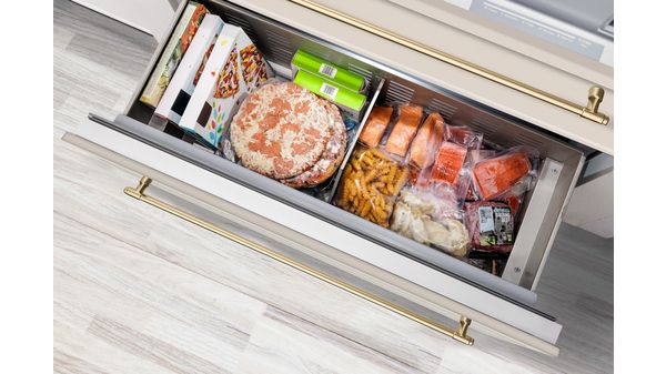 Freedom® Réfrigérateur combiné intégrable à portes françaises avec congélateur en bas Panel Ready T42IT100NP T42IT100NP-9