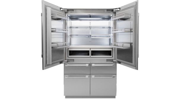 Freedom® Built-in French Door Bottom Freezer  Professional Stainless Steel T48BT120NS T48BT120NS-14