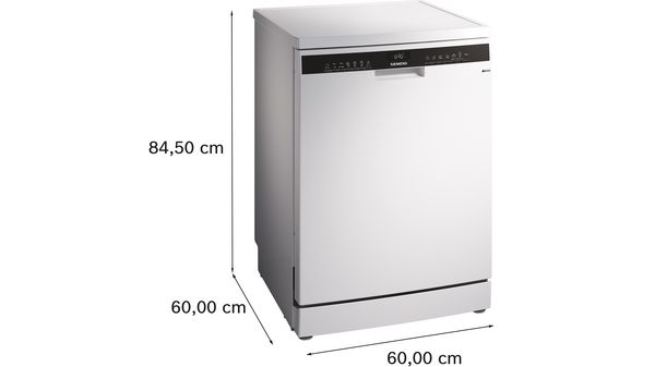iQ300 Lave-vaisselle pose-libre 60 cm Blanc SN23IW08TE SN23IW08TE-7