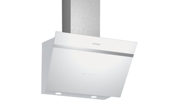 iQ300 Duvar Tipi Davlumbaz 60 cm Beyaz Cam Yüzey LC66KPJ20T LC66KPJ20T-1