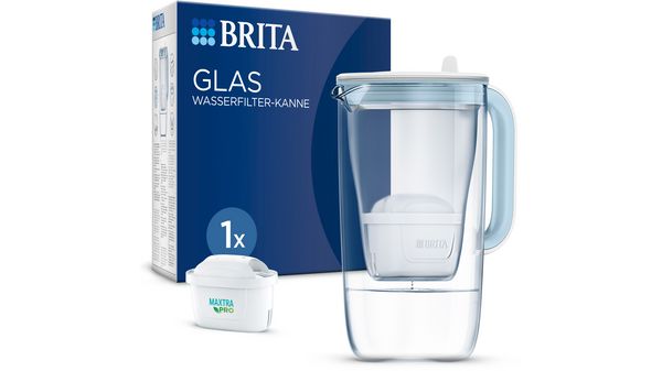 Glaskanne BRITA Wasserfilter-Kanne Glas 2,5 L 17008534 17008534-1