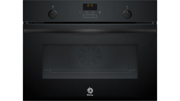 Horno compacto 60 x 45 cm Cristal negro 3CB5159N3 3CB5159N3-1