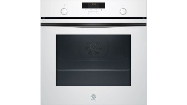 Horno 60 x 60 cm Cristal blanco 3HB5159B3 3HB5159B3-1