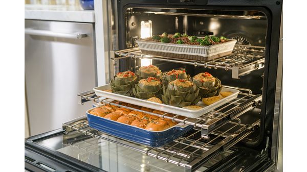 Masterpiece® Double Steam Wall Oven 30'' MEDS302BS MEDS302BS-18