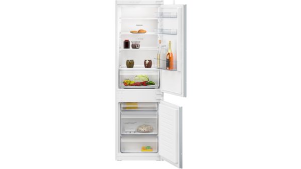 Einbau-Kühl-Gefrier-Kombination mit Gefrierbereich unten 177.2 x 54.1 cm Schleppscharnier CK586NSE0 CK586NSE0-1