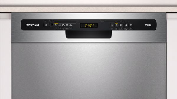 Unterbau-Geschirrspüler 60 cm Gebürsteter Stahl CG5US02ITD CG5US02ITD-3