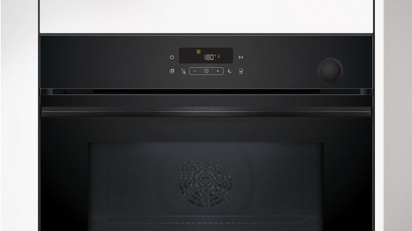 Einbau-Backofen mit Dampfunterstützung 60 x 60 cm Schwarz CF4A28063 CF4A28063-2