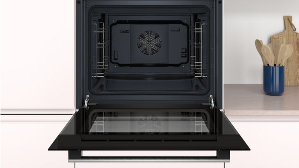 Einbau-Backofen-Set CA323255 + CF2M60060 Einbau-Backofen, Elektro-Kochfeld CX3BS605 CX3BS605-3