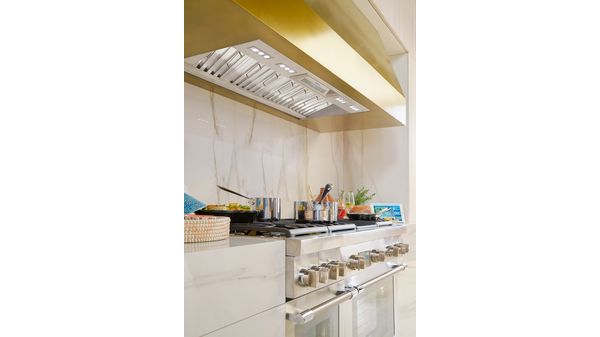 Professional Low-Profile Wall Hood 48'' Stainless Steel VCIN48GWS VCIN48GWS-4