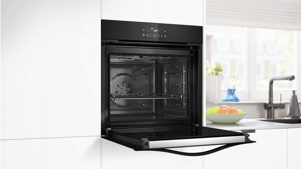 Einbau-Backofen-Set CF4M28063 + CZ11TI15X0 Einbau-Backofen, Clip-Auszug CX53EZ01T CX53EZ01T-4