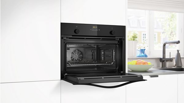 Einbau-Kompaktbackofen 60 x 45 cm Schwarz CC4M61063 CC4M61063-4
