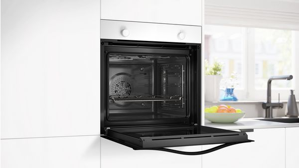 Horno 60 x 60 cm Cristal blanco 3HB5000B3 3HB5000B3-4