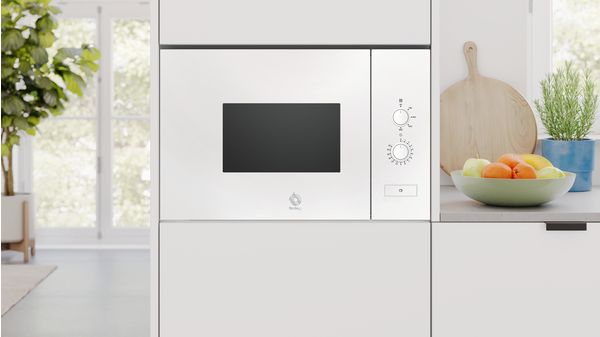 Microondas integrable Cristal blanco 3CP5002B3 3CP5002B3-2