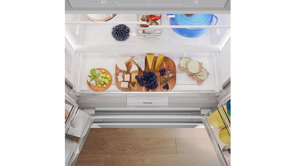 Freedom® Réfrigérateur à portes françaises congélateur en bas 36'' Masterpiece® Inox T36FL810NS T36FL810NS-10