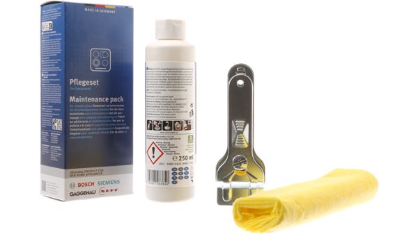 Nettoyant vitrocéramique Kit de nettoyage pour plaques vitrocéramiques (nouvelle composition) Remplace la référence 00311502 00311900 00311900-2