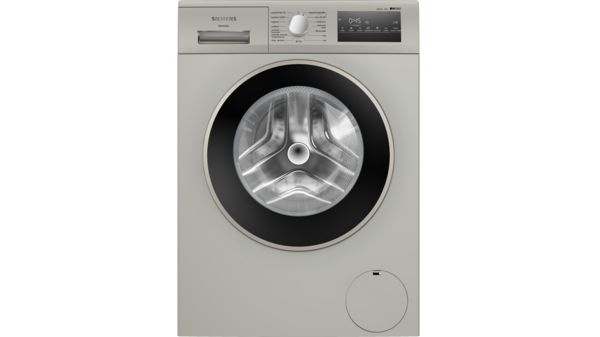 Siemens iQ300 Lavadora de carga frontal 9 kg máx. 1400 rpm, Acero mate antihuellas WM14N20XEP