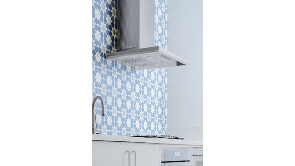 Masterpiece® wall-mounted cooker hood, pyramid design 30'' Acier inox HMCB30WS HMCB30WS-7