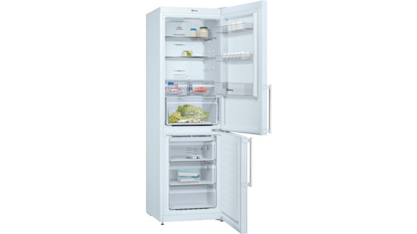 Frigorífico combinado 186 x 60 cm Blanco 3KFE567WE 3KFE567WE-3