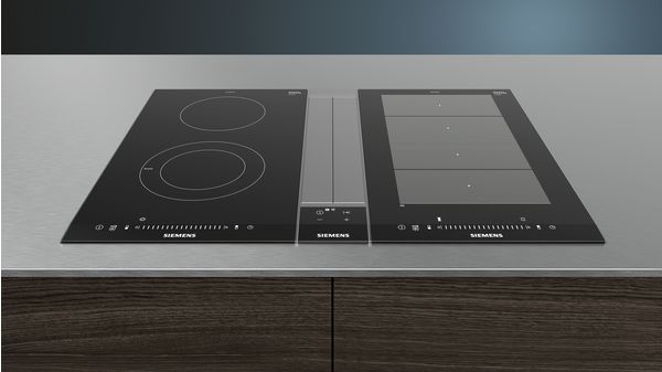 iQ700 Aérateur de plan de cuisson Noir avec finition en verre LF16VA570 LF16VA570-2
