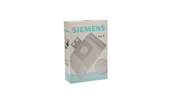 Bolsa para aspiradora 5 Bolsas con cierre higiénico + 1 Microfiltro Tipo T Bolsa de aspirador Siemens 00462522 00462522-1