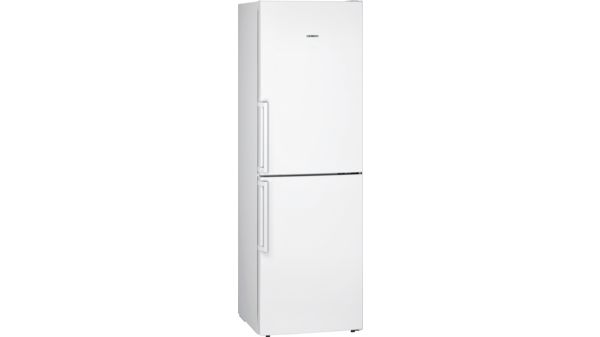 iQ300 free-standing fridge-freezer with freezer at bottom KG34NVW30G KG34NVW30G-2