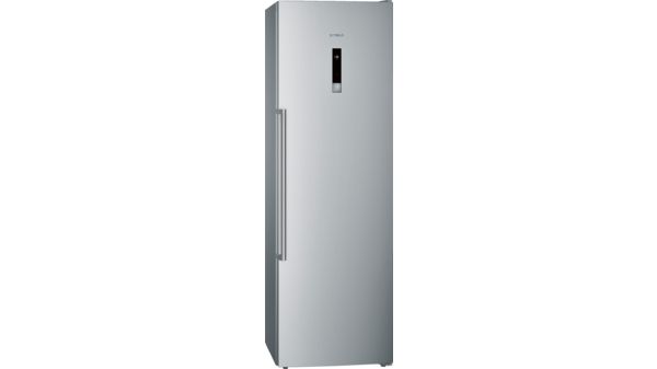 iQ500 Congelador de libre instalación Acero inoxidable antihuellas GS36NBI30 GS36NBI30-3