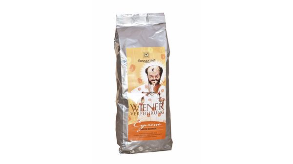Kaffee Espresso ganze Bohne Wiener Verführung bio, 500 g 00468270 00468270-2
