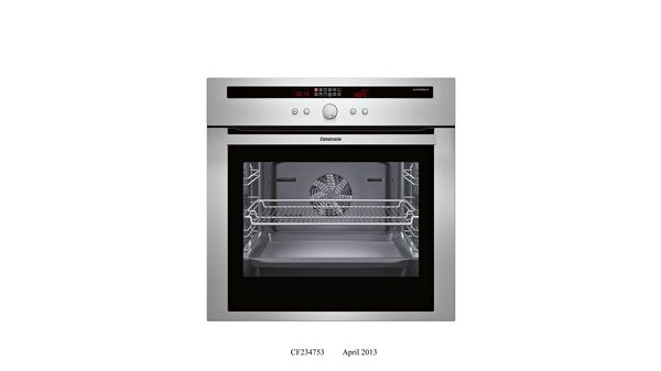 Einbau-Backofen Edelstahl CF234753 CF234753-1