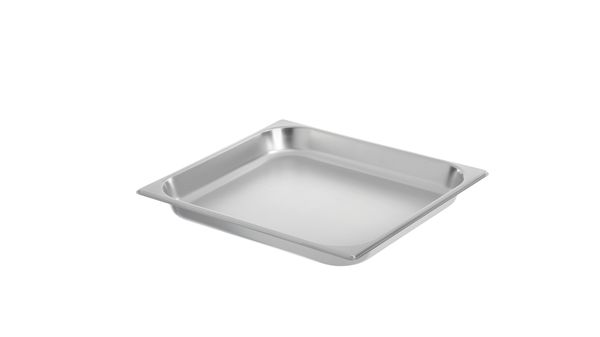 Gastronorm dish 2/3 size - solid For steam ovens 00358656 00358656-2