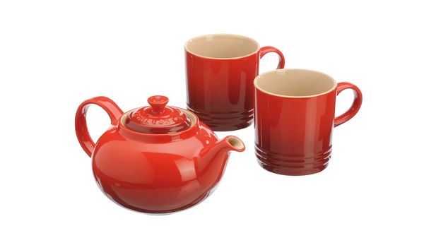 Set Le Creuset-Tea for 2 Set kirschrot 00573951 00573951-1