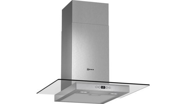 N 50 wall-mounted cooker hood 60 cm clear glass D86EH52N0B D86EH52N0B-1