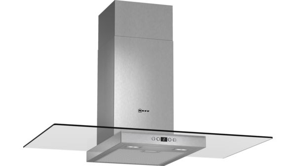 N 50 wall-mounted cooker hood 90 cm clear glass D89EH52N0B D89EH52N0B-1