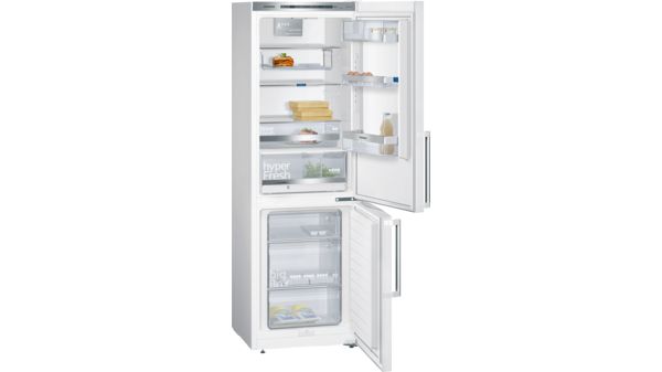 iQ500 Réfrigérateur combiné pose-libre Blanc KG36EBW40 KG36EBW40-1