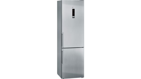 iQ500 noFrost, Kombinált hűtő / fagyasztó Nemesacél ajtók KG39NXI32 KG39NXI32-2