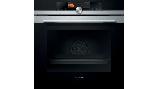 iQ700 Built-in oven with steam function 60 cm Stainless steel HS658GES6B HS658GES6B-1