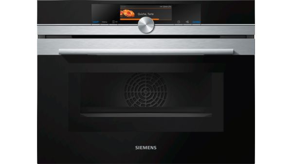iQ700 Compacte oven met magnetron 60 x 45 cm Inox CM678G4S1 CM678G4S1-1